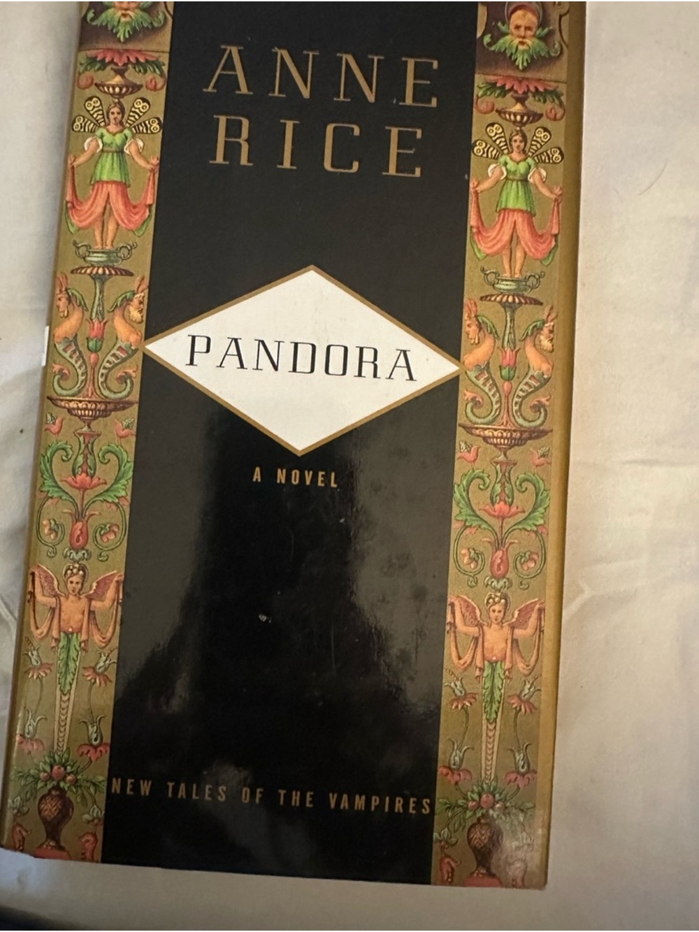Pandora Paperback Novel - Black and Gold Cover